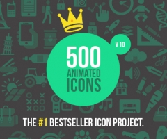 500ƽICONͼMGϼ+Ч 500 Animated Icons V10
