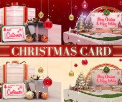 ʥ3Dд򿪺ؿףʺ򿪳 Christmas Card