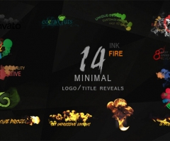 ˮīЧ Minimal Ink&fire Logo-Title Reveals Package